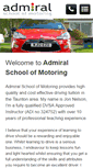 Mobile Screenshot of admiralschoolofmotoring.co.uk